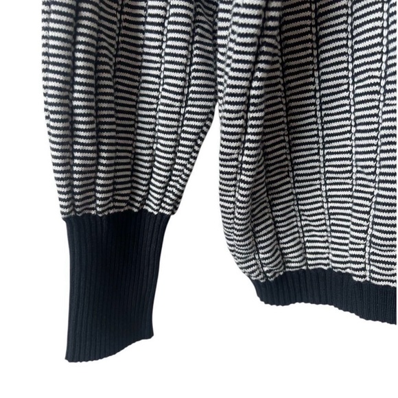 NWT SKFK Euba Sweater in black/ecru - Medium - $135 MSRP - Picture 4 of 7